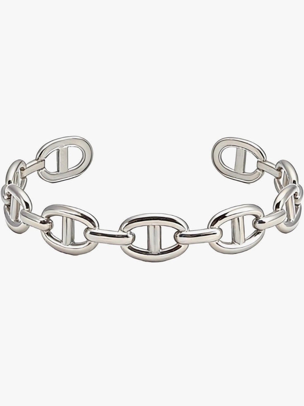 Silver Mariner Adjustable Link Chain Bracelet - Women's Jewelry